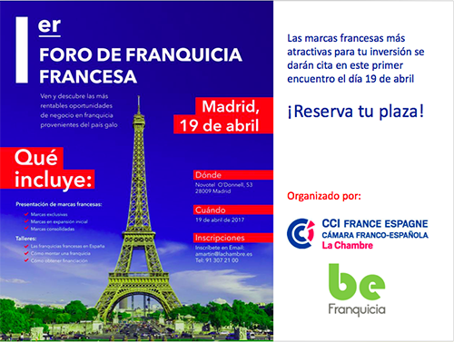 programa foro franquicia francesa Madrid
